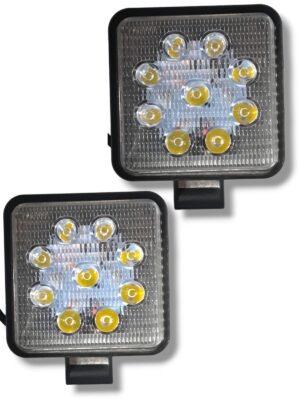 2 Fari led di profondità 27W per fuoristrada trattori camion caravan