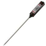 Termometro da cucina digitale con spiedino in acciaio inox per alimenti latte barbecue carne etc
