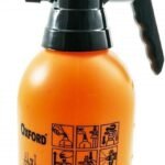 Terryshop74 Spruzzino a pompa a bassa pressione 2 litri manuale per giardinaggio fertilizzanti cura delle piante (1, Arancio, Ovale, 2, Litri)