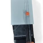 Taglierina per Carta A4, Taglierina con Sistema di Sicurezza Automatico, per Tagliare Carta, Foto, Carta Artigianale e Etichette, Nero-38cm