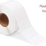 1 rotolo Etichette adesive 6x3 cm 60x30 mm carta termica non necessita di ribbon possono essere scritte anche a mano anima interna 40 mm compatibili con stampanti zebra (1800)