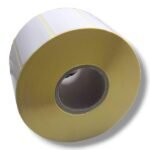 2 rotoli Etichette adesive 6x3 cm 60x30 mm carta termica non necessita di ribbon possono essere scritte anche a mano anima interna 40 mm compatibili con stampanti zebra (3600)