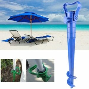 Picchetto Puntale 1 PEZZO in ABS per Ombrellone da Spiaggia 42 cm Colori Assortiti