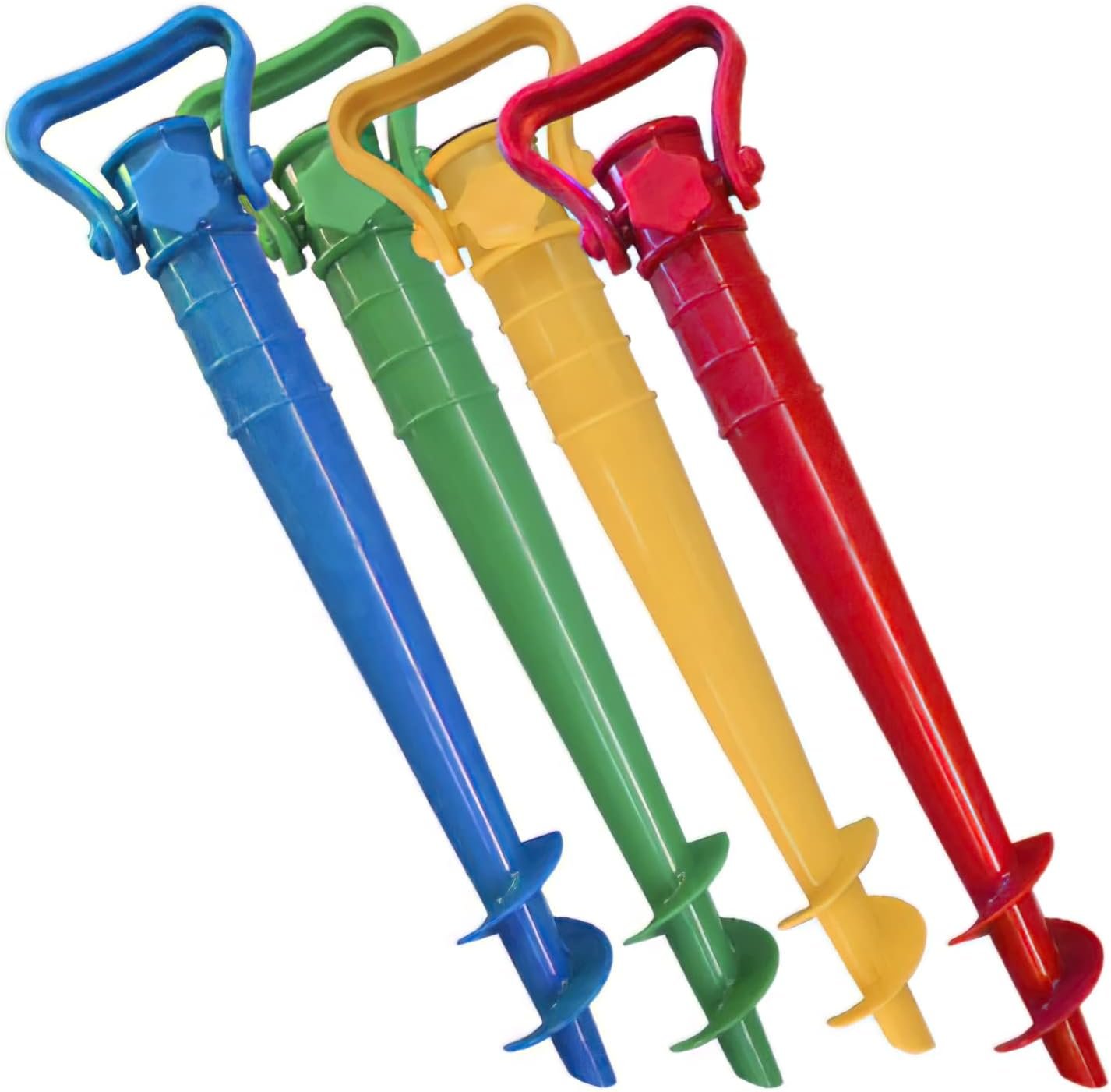 Picchetto Puntale in ABS per Ombrellone da Spiaggia 42 cm Colori Assortiti